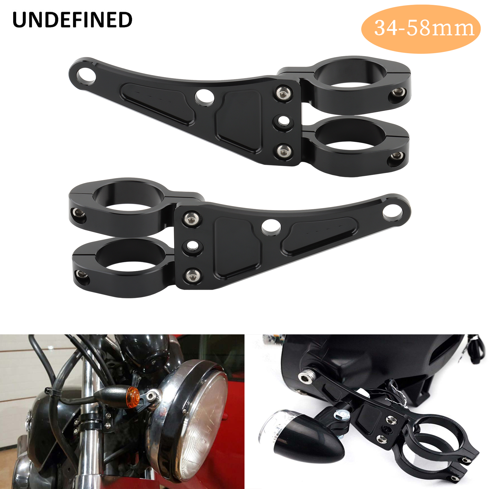 Outdoor Power New Roads - 33mm-58mm Headlight Bracket Mount Clamps Fork