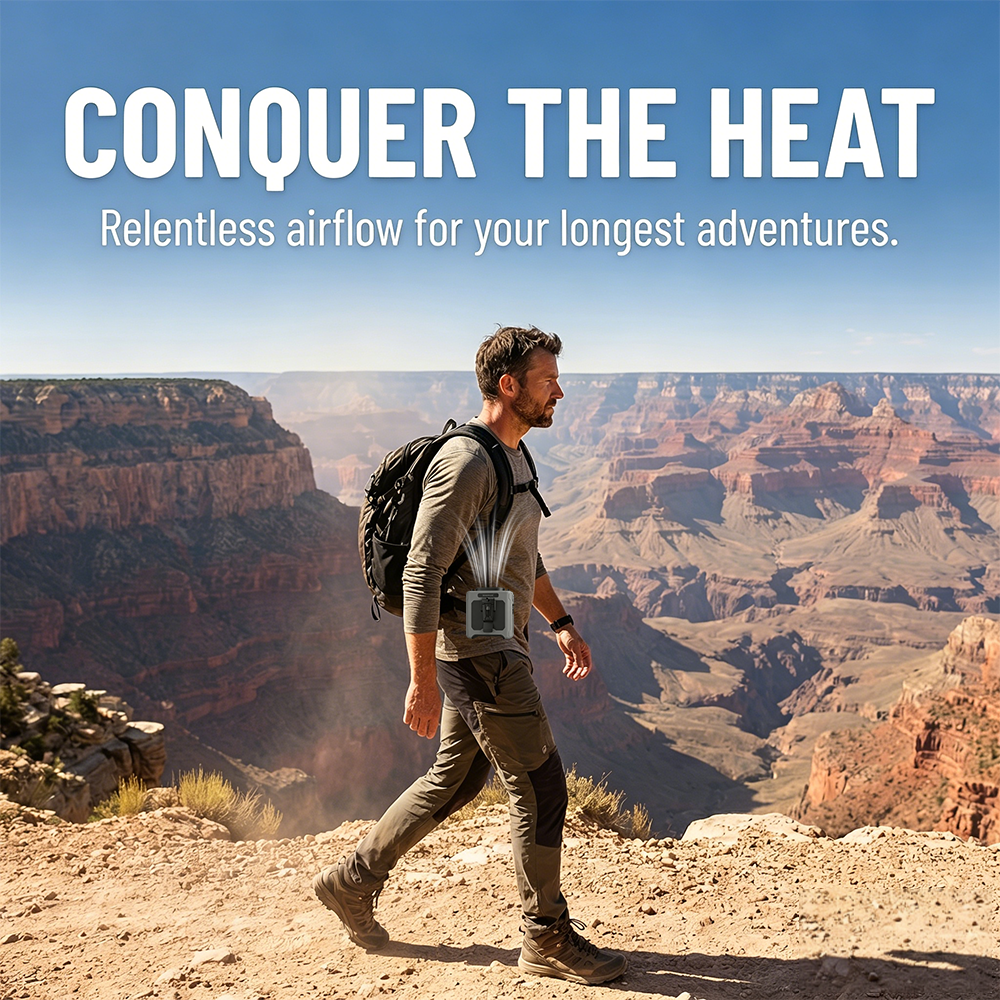 Portable Waist Fan Mini Hangin - đánh giá và giá Outdoor Usb Power Bank