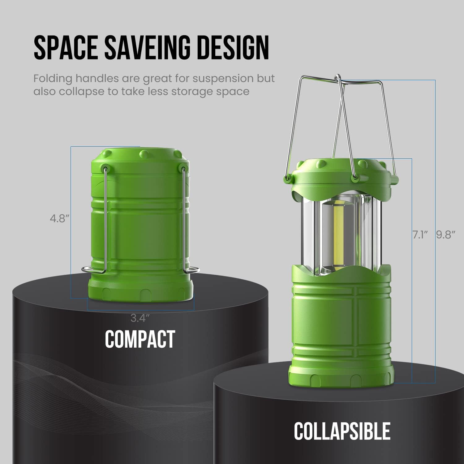 4-Pack LED Camping Lantern, Po - đánh giá và giá Outdoor Power Products