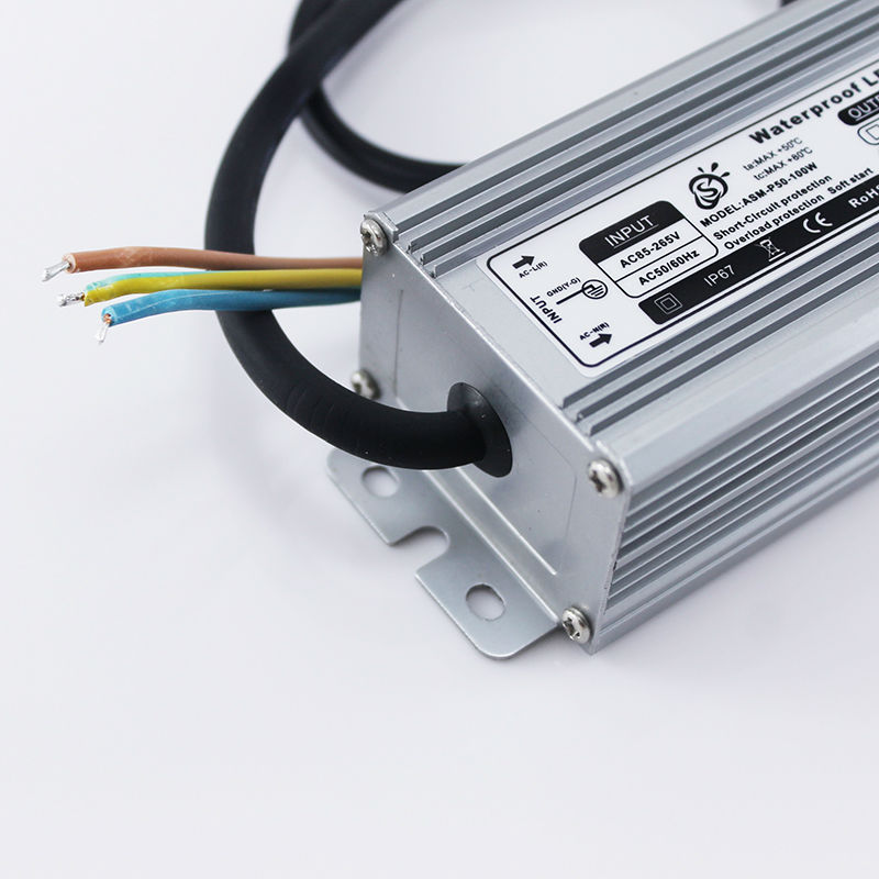 100W IP65 Waterproof LED Drive - đánh giá và giá Outdoor Power Transformer