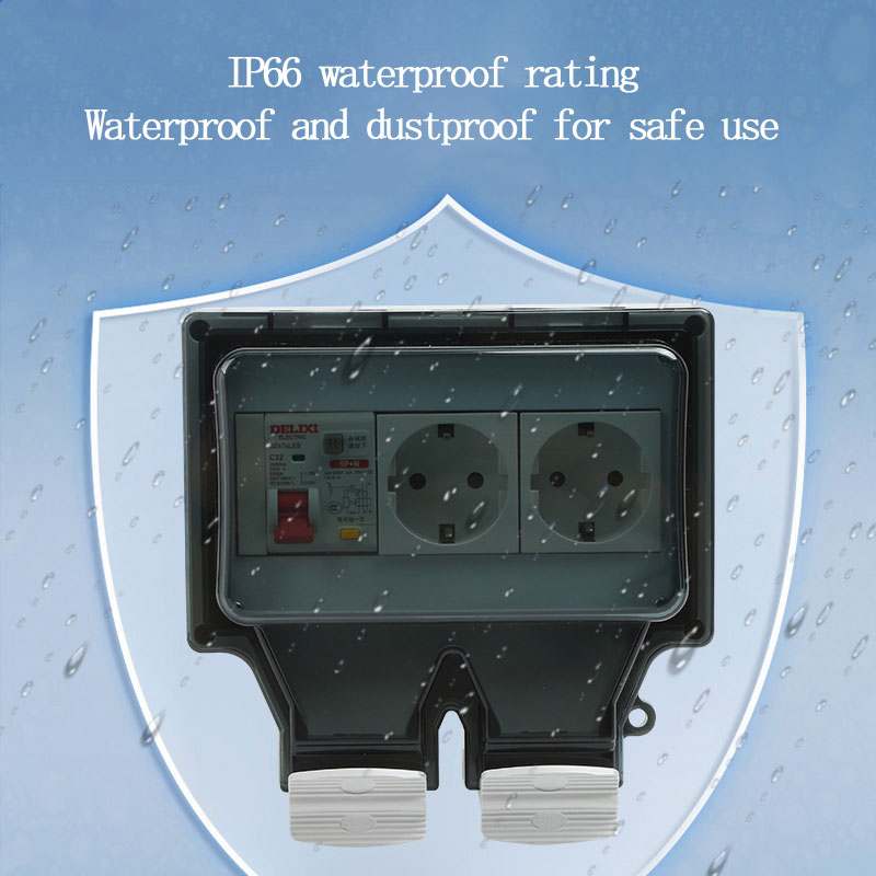 Outdoor waterproof socket 86 t - đánh giá và giá Outdoor Power Outlet Waterproof