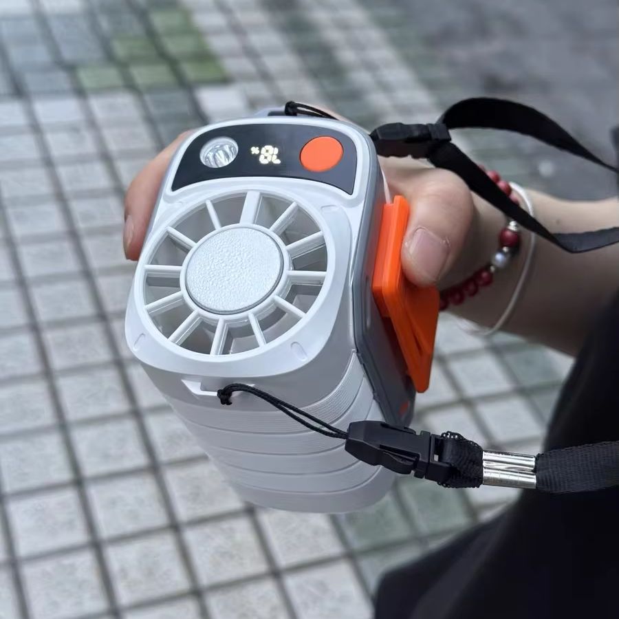 New Portable Waist Fan with US - đánh giá và giá Outdoor Usb Power Bank