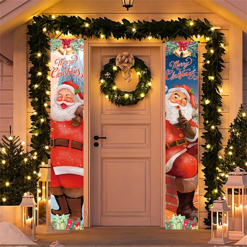 1 pair of 2Dflat, Santa Claus  - đánh giá và giá Outdoor Power For Wedding