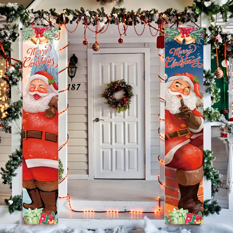 1 pair of 2Dflat, Santa Claus  - đánh giá và giá Outdoor Power For Wedding