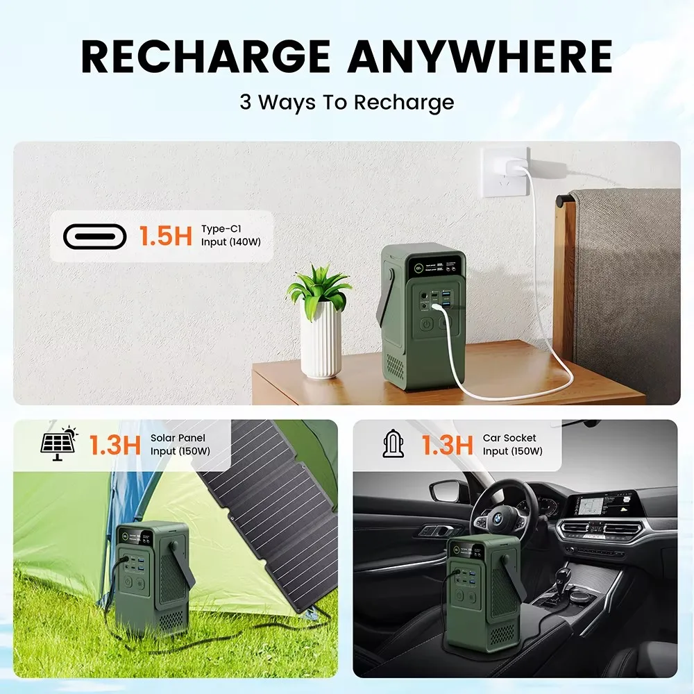 60000mAh 200W 192Wh Camping Po - đánh giá và giá Outdoor Usb Power Bank