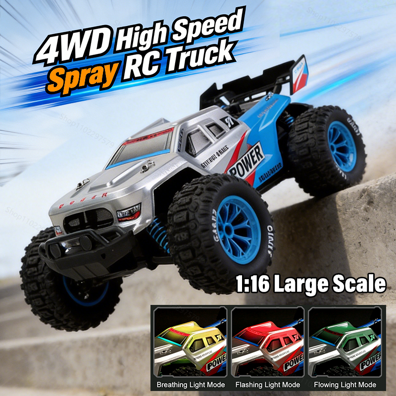 1:16 Spray RC Cars Buggy Truck - đánh giá và giá Outdoor Power Meter Bike