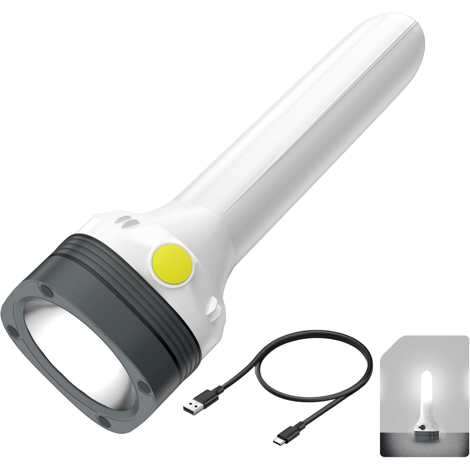 2-in-1 Rechargeable LED Flashl - đánh giá và giá Outdoor Power Products