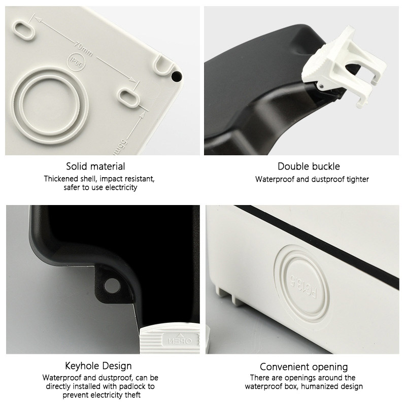 Avoir Wifi Smart Socket IP66 W - đánh giá và giá Outdoor Power Outlet Waterproof