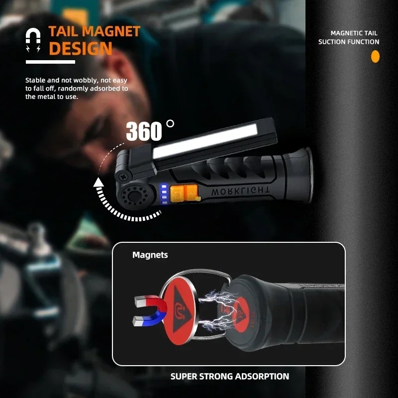 Portable COB LED Flashlight US - đánh giá và giá Outdoor Usb Power Bank