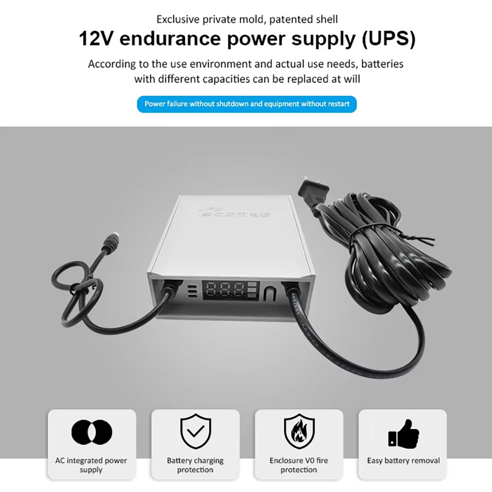 DIFANG 5400mAH UPS Powe Adapte - đánh giá và giá Outdoor Uninterruptible Power Supply