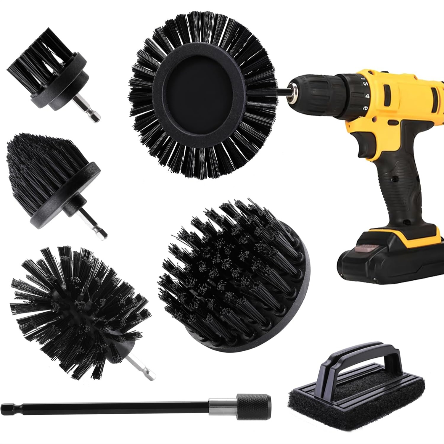 Drill Powered BBQ Grill Cleani - đánh giá và giá Outdoor Power Products