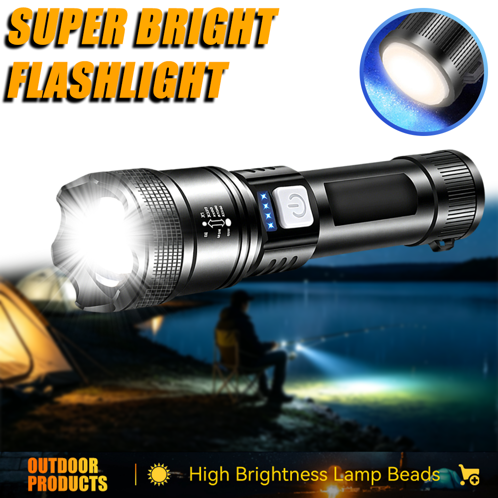 Powerful LED Flashlight USB Re - đánh giá và giá Outdoor Usb Power Bank