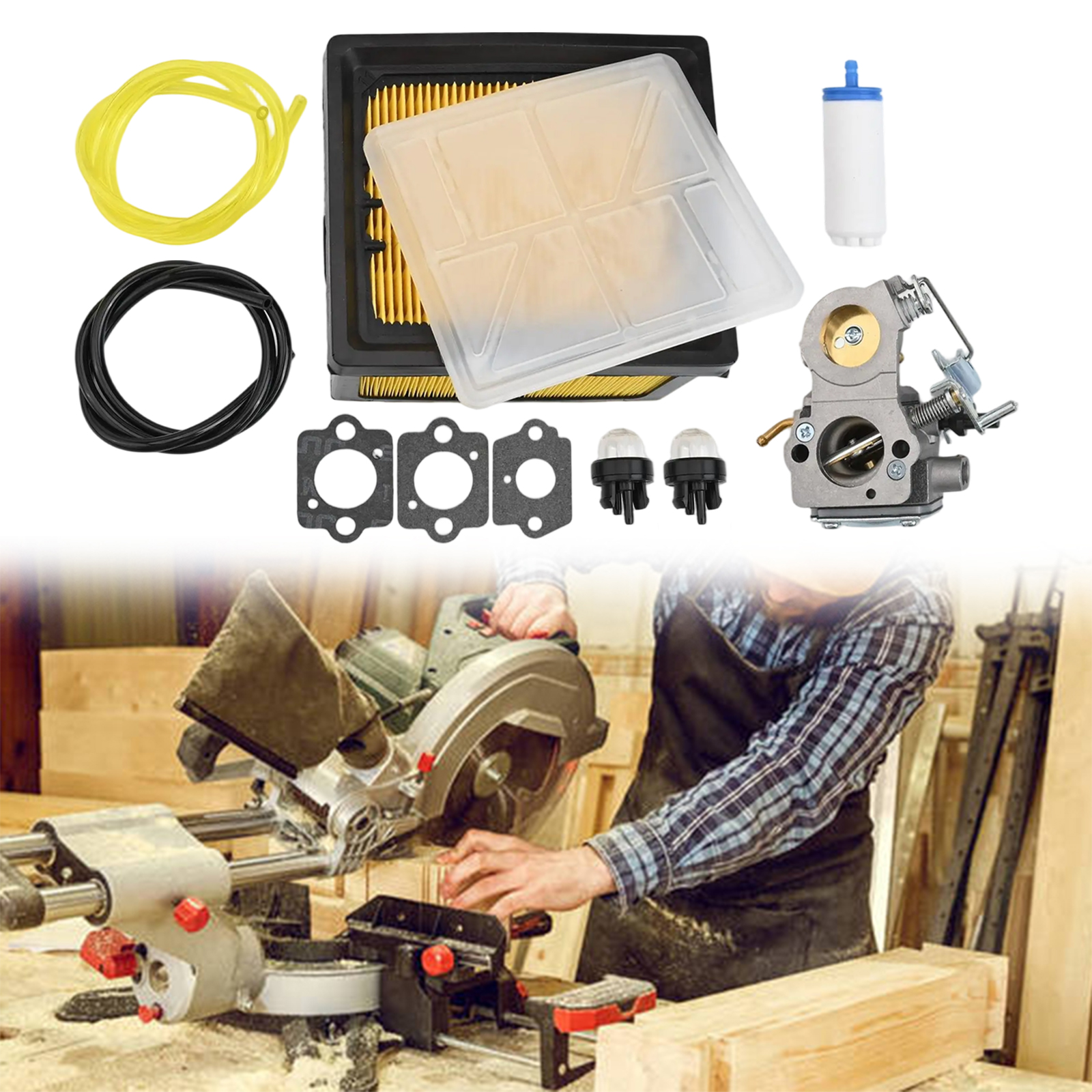 Air Filter And Fuel Line Kit A - đánh giá và giá Outdoor Power Equipment Repair