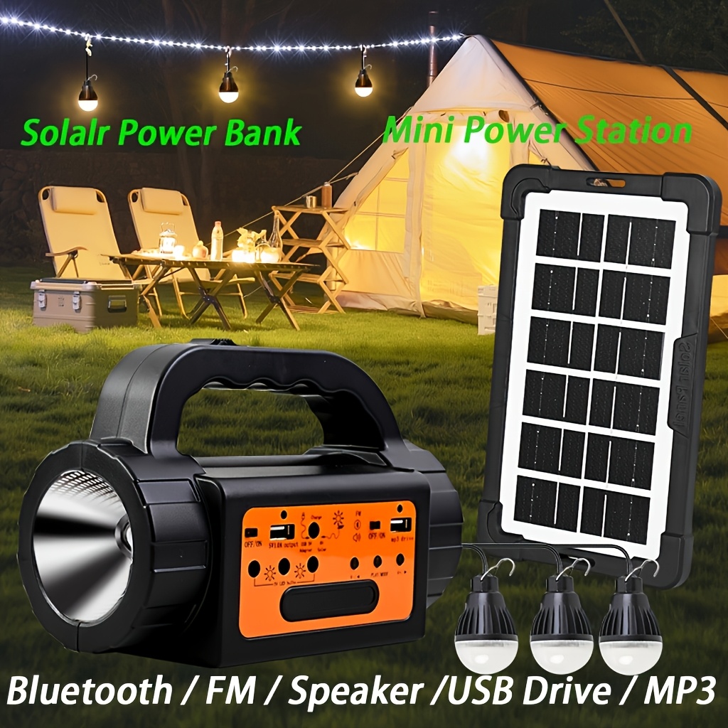 Solar Rechargeable Camping Lig - đánh giá và giá Outdoor Usb Power Bank