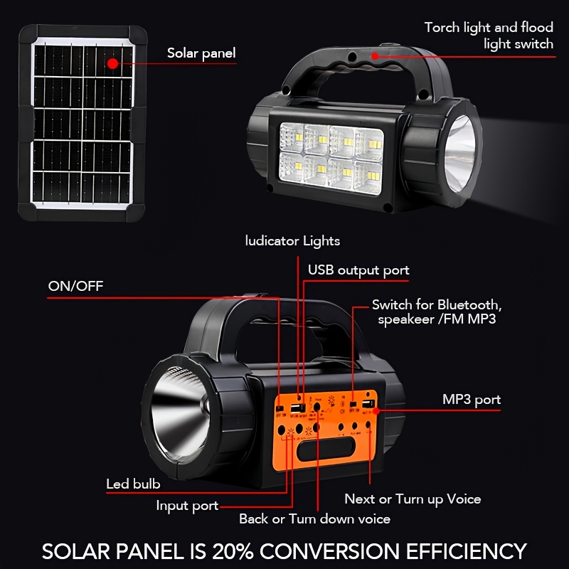 Solar Rechargeable Camping Lig - đánh giá và giá Outdoor Usb Power Bank