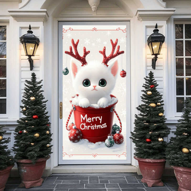 1pc2D flat, Christmas cat door - đánh giá và giá Outdoor Power For Wedding