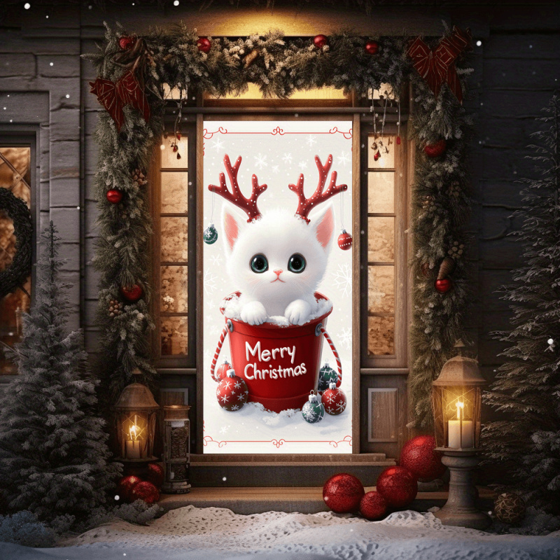 1pc2D flat, Christmas cat door - đánh giá và giá Outdoor Power For Wedding