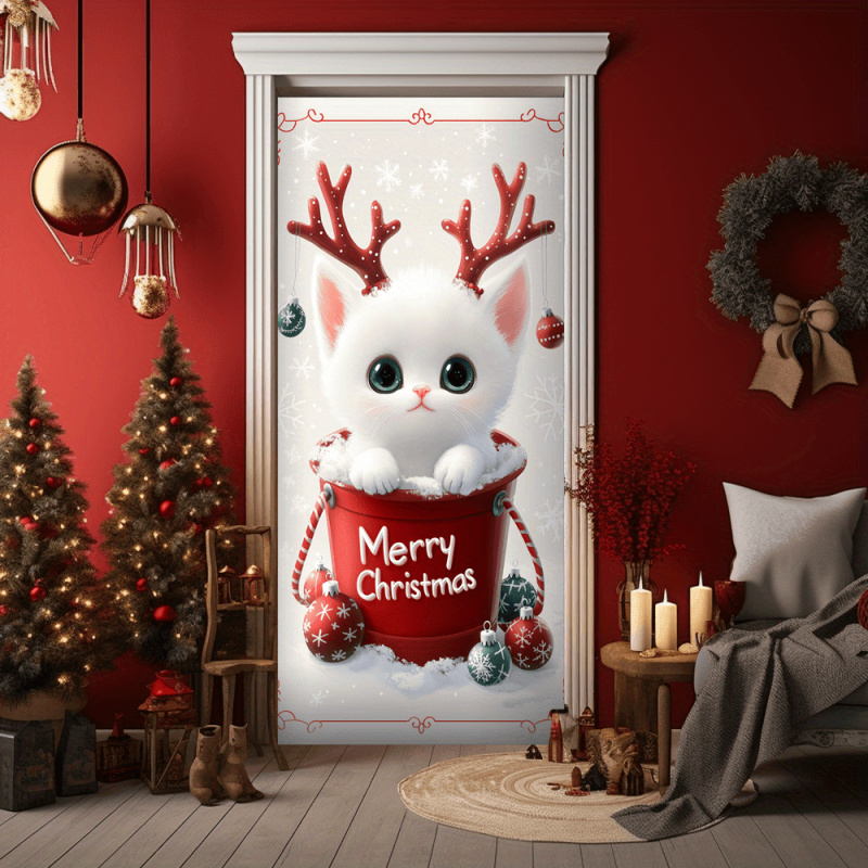 1pc2D flat, Christmas cat door - đánh giá và giá Outdoor Power For Wedding