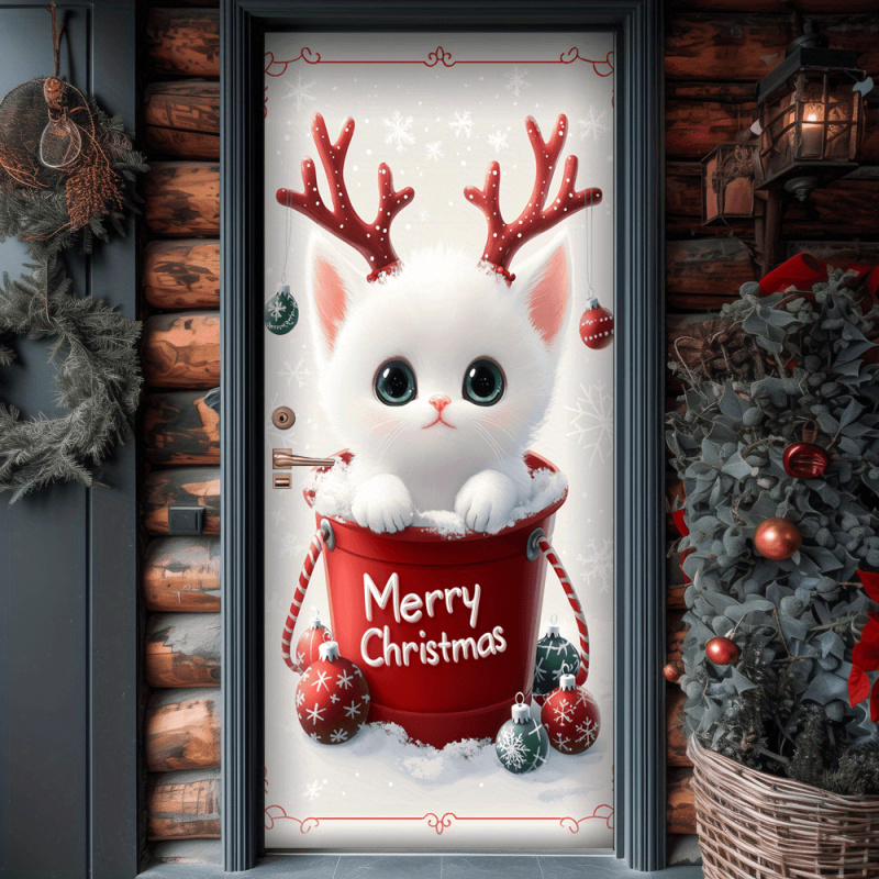 1pc2D flat, Christmas cat door - đánh giá và giá Outdoor Power For Wedding