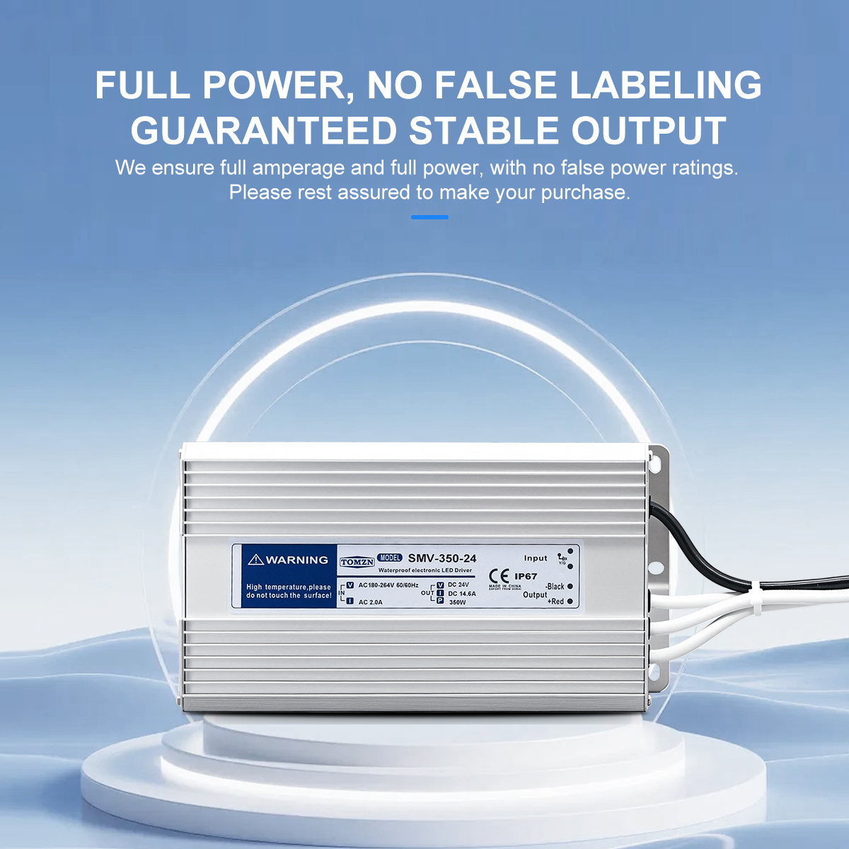 TOMZN 180-264V AC to DC 12V 24 - đánh giá và giá Outdoor Power Transformer