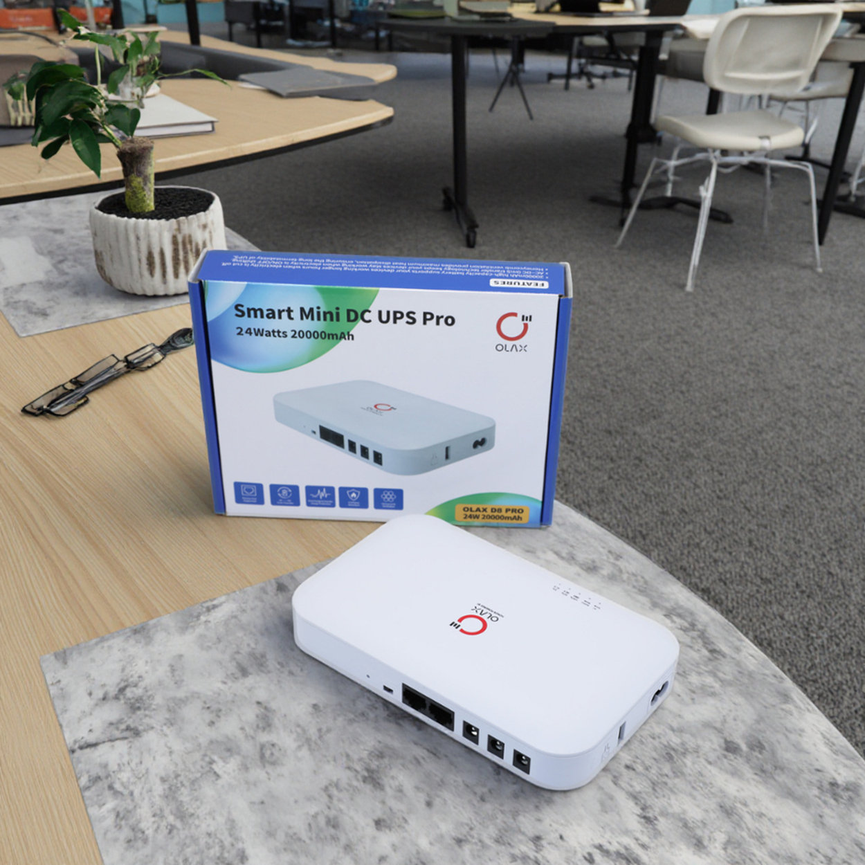 Mini UPS 20000mAh Portable Uni - đánh giá và giá Outdoor Uninterruptible Power Supply