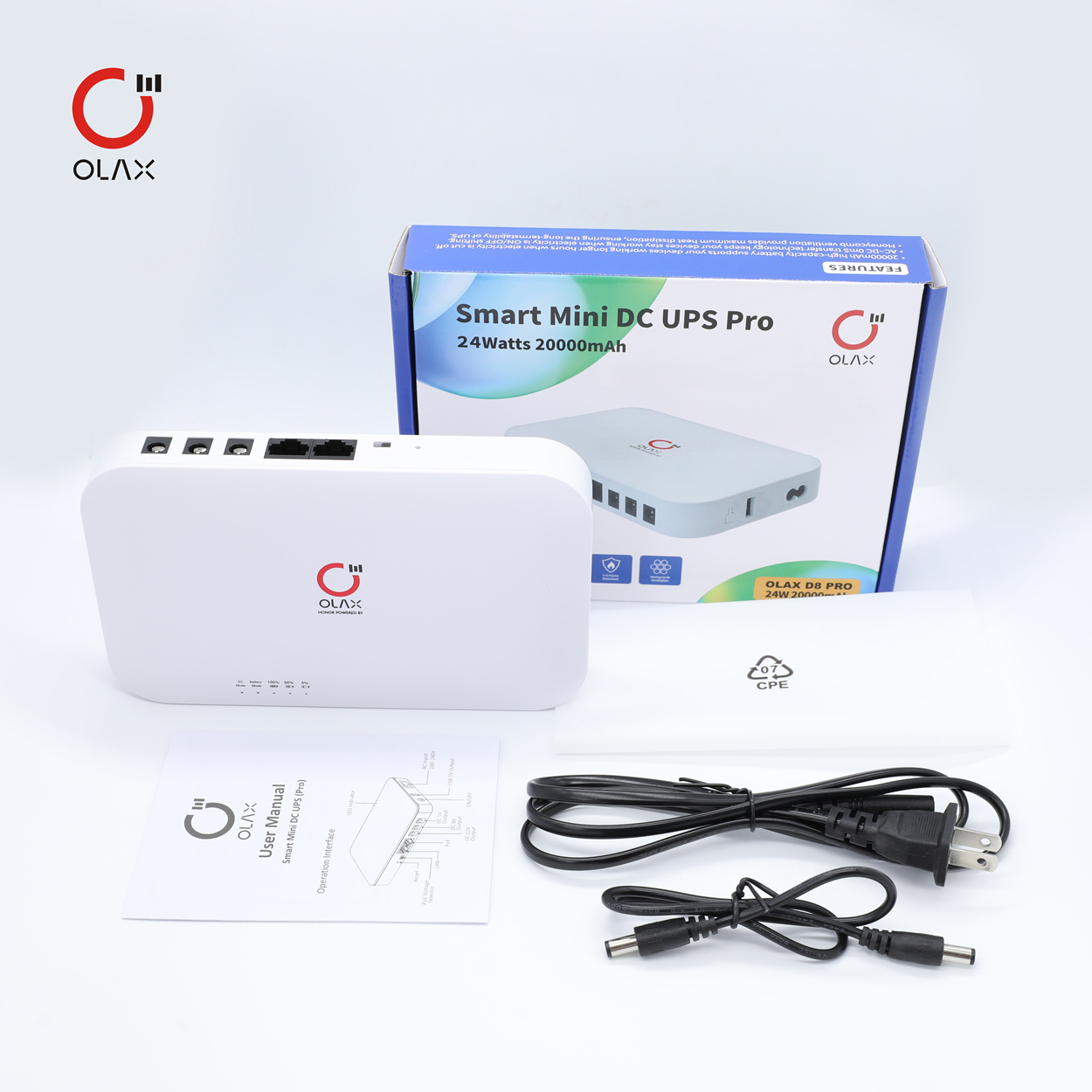 Mini UPS 20000mAh Portable Uni - đánh giá và giá Outdoor Uninterruptible Power Supply