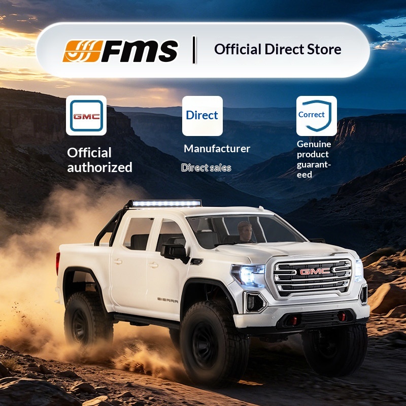 Fms 1:18 Sierra Remote Control - đánh giá và giá Outdoor Power Meter Bike