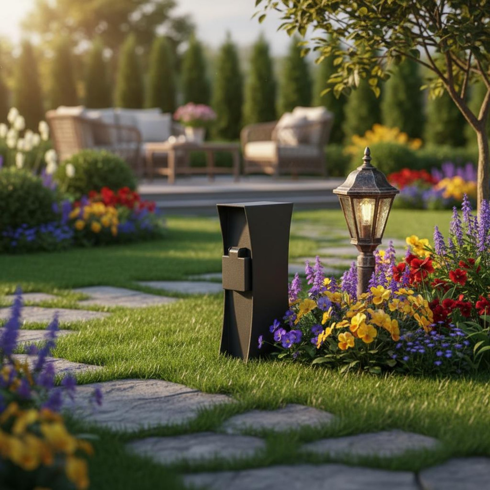 Outdoor Power Outlet Post Easy - đánh giá và giá Outdoor Power Outlet Waterproof