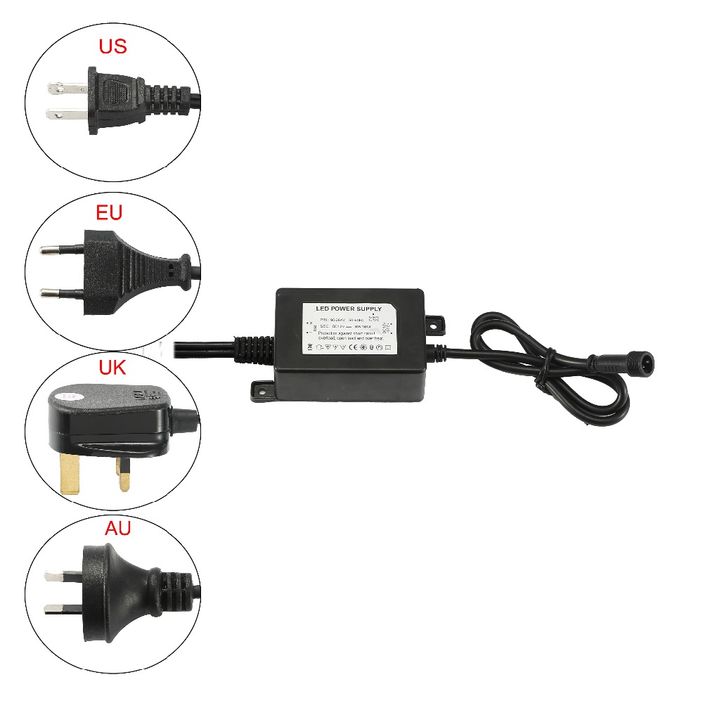 IP67 Waterproof DC12V 8W Trans - đánh giá và giá Outdoor Power Transformer