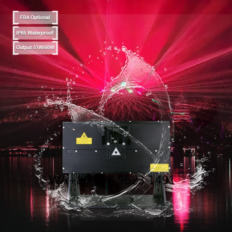 60W High Power RGB Full Color  - đánh giá và giá Outdoor Power For Wedding