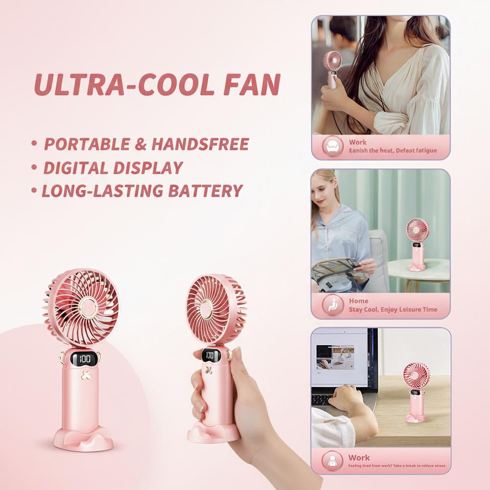 Portable Mini Fan With 6 Speed - đánh giá và giá Outdoor Usb Power Bank