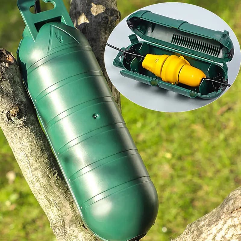 Outdoor Extension Cord Sleeve  - đánh giá và giá Outdoor Power Outlet Waterproof