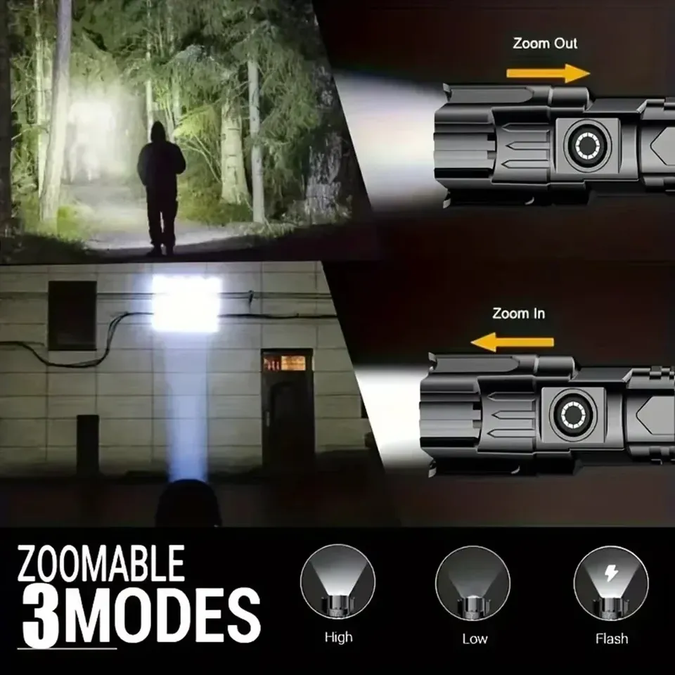 Super Bright LED Flashlight US - đánh giá và giá Outdoor Usb Power Bank
