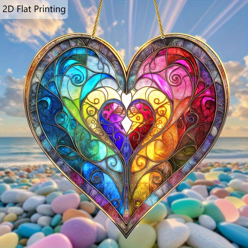 2/4 Piece Set of 2D Flat Heart - đánh giá và giá Outdoor Power For Wedding