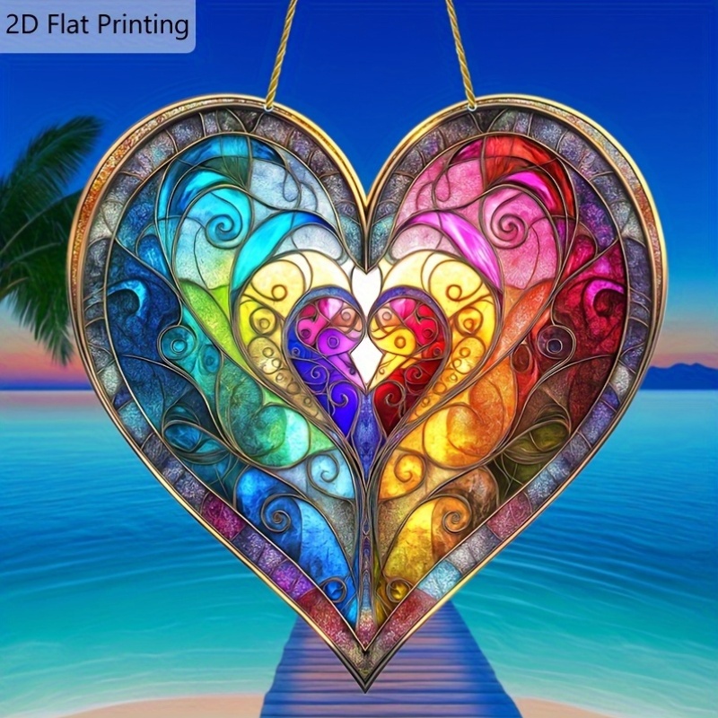 2/4 Piece Set of 2D Flat Heart - đánh giá và giá Outdoor Power For Wedding